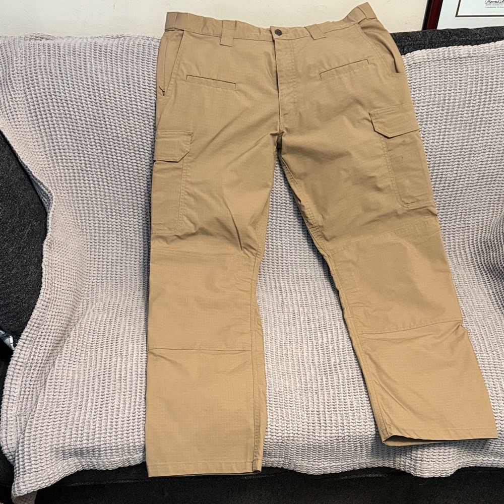 Classic Tan Cargo Pants for Men